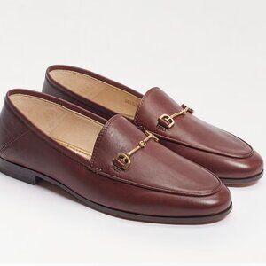Chocolate Brown Sam Edelman Loraine Horsebit Loafers, 6.5